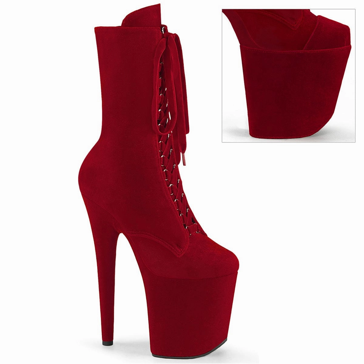 FLAMINGO-1045VEL Red Velvet/Red Velvet Minimal Weight