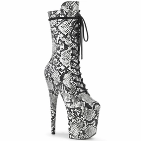 Stone Glam Every Step FLAMINGO-1050SP Black-White Snake Print/Black-White Snake Print