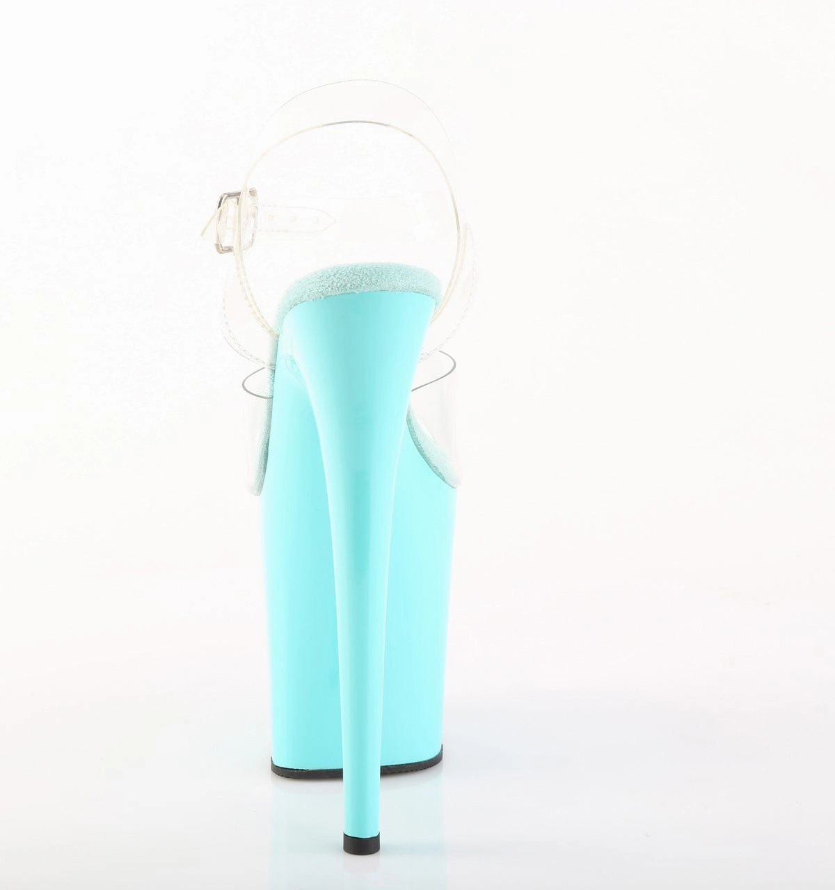 FLAMINGO-808 Platform Shoes Clear/Aqua Light Style Versatile Footwear