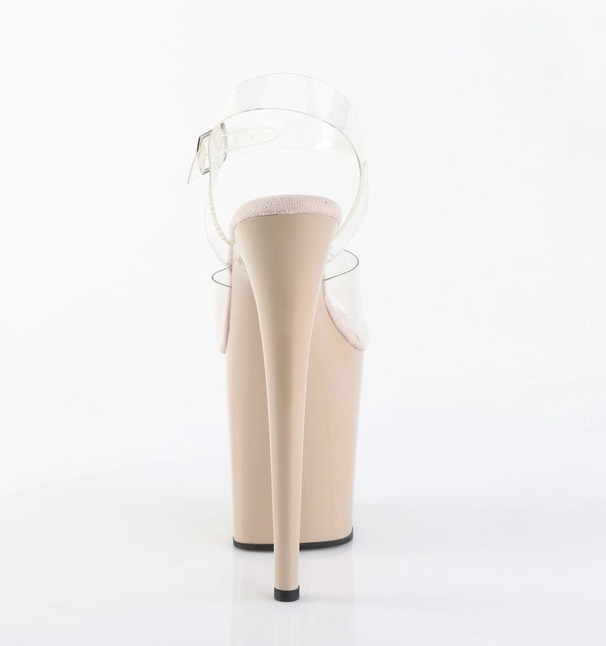 Airy Feeling FLAMINGO-808 Platform Shoes Clear/Nude