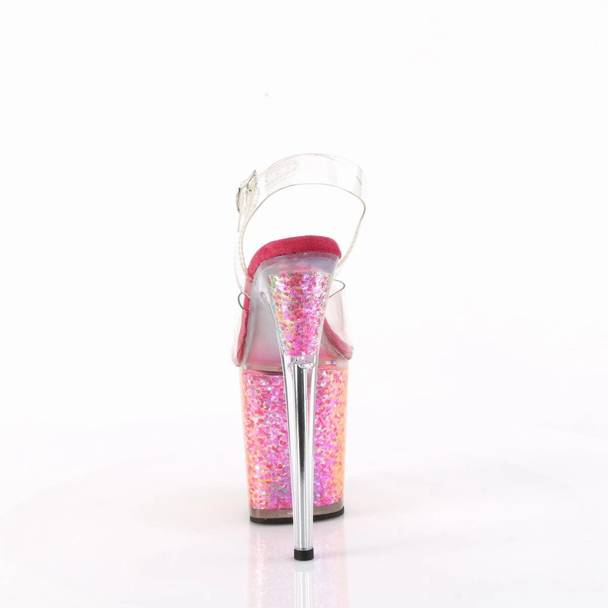 FLAMINGO-808RG-02 Clear/Rainbow Confetti City Vibe Shore Style