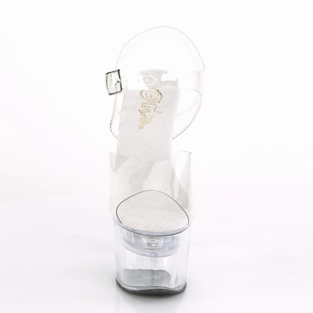 Comfortable Lightweight Footwear Ventilated Design FLASHDANCE-708 Clear/Clear