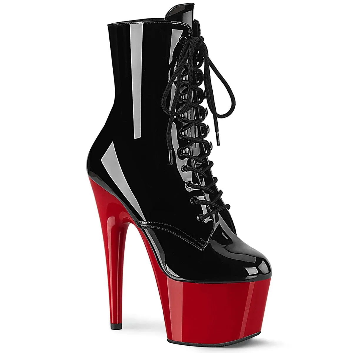 ADORE-1020 Black Patent/Red Hard Wear Essential Piece