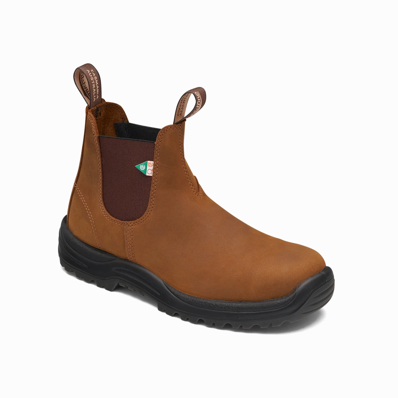 BLUNDSTONE 164 Work & Safety - Saddle Brown Premium Style Heeled Style