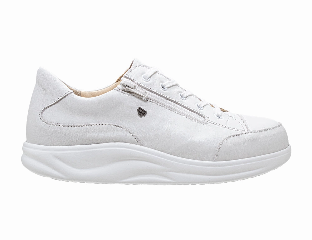 Womens Finnamic Hachioji White Shoes Pond Walk