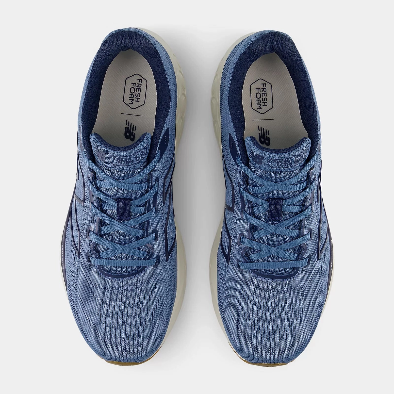 Street Run Fresh Foam X 680v8 - Shoreline Blue and NB Navy