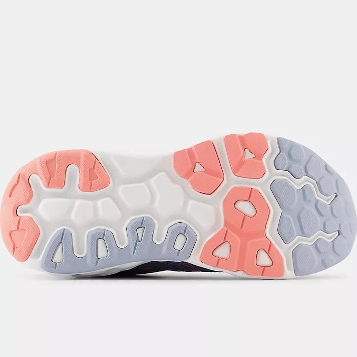 Clear Glow Reinforced Fresh Foam X 840v1 - Arctic Grey with Raspberry