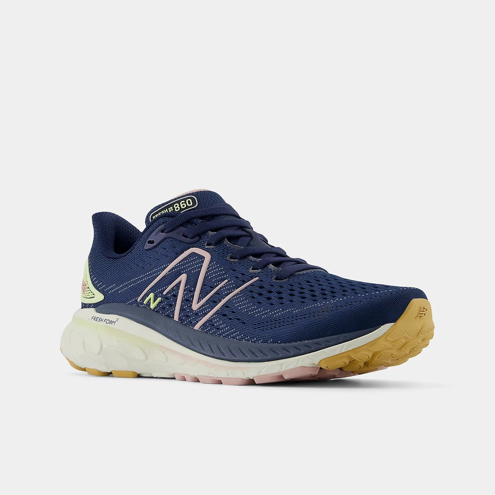 Fresh Foam X 860v13 - Nb Navy with Orb Pink Grace Walk