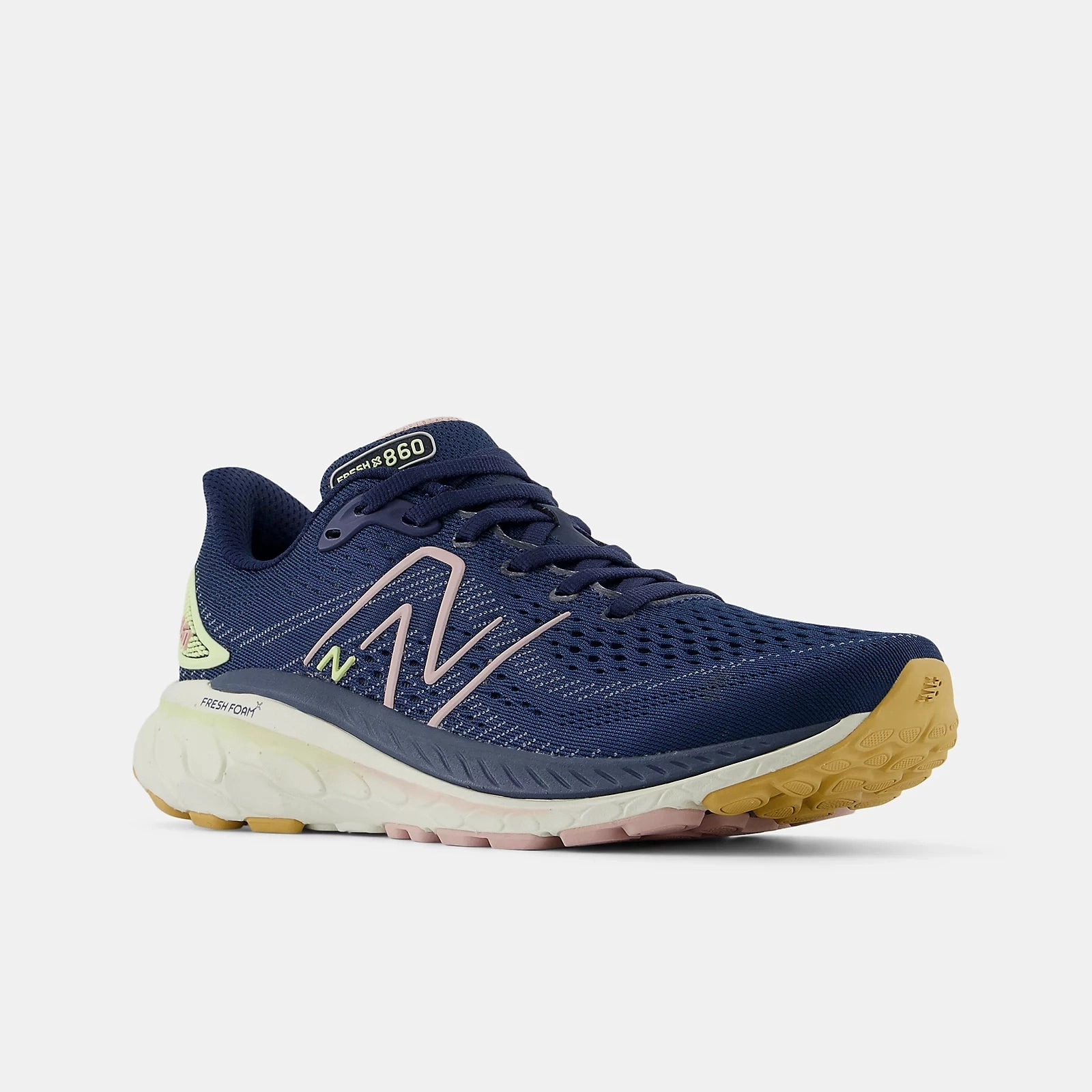 Fresh Foam X 860v13 - Nb Navy with Orb Pink Grace Walk