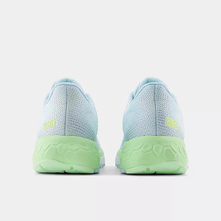 Fresh Foam X 880v13 - Blue with Green Aura Show Stage Garden Walk