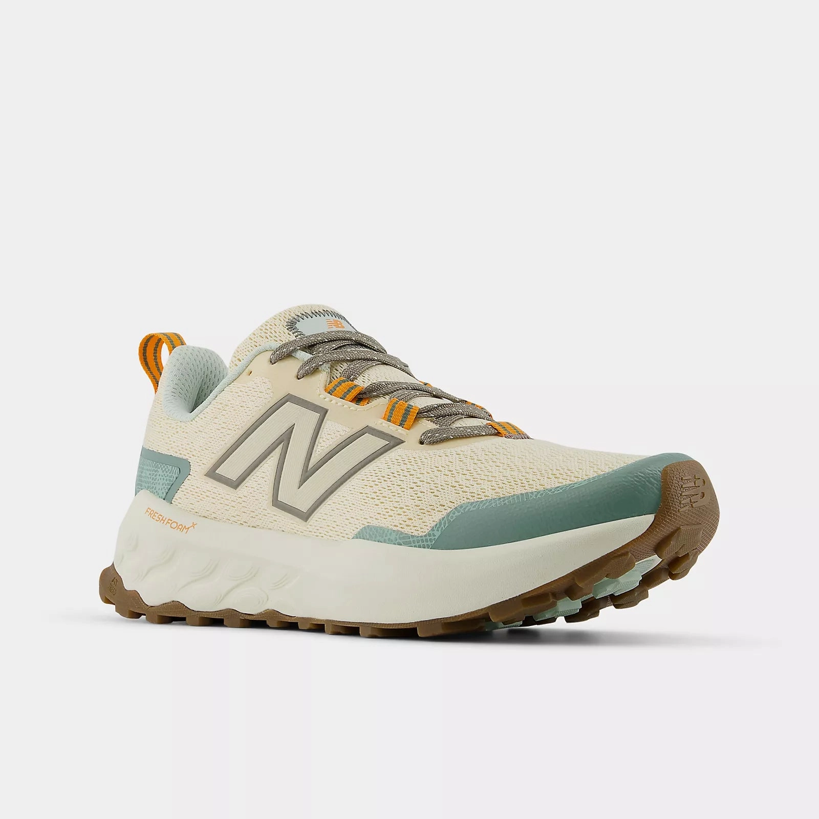 Coastal vibe Fresh Foam X Garo?? v2 - Calcium with Dark Juniper