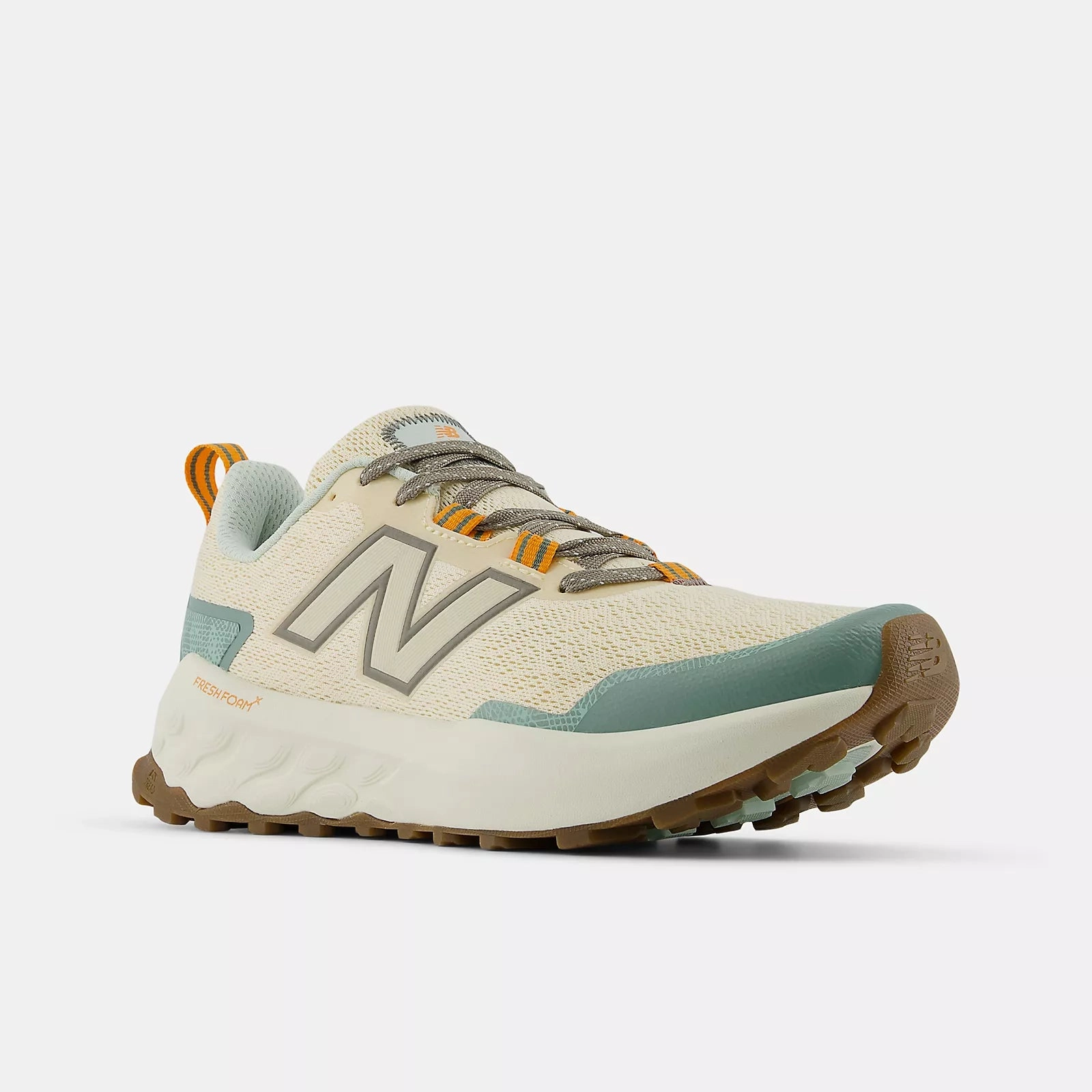 Coastal vibe Fresh Foam X Garo?? v2 - Calcium with Dark Juniper