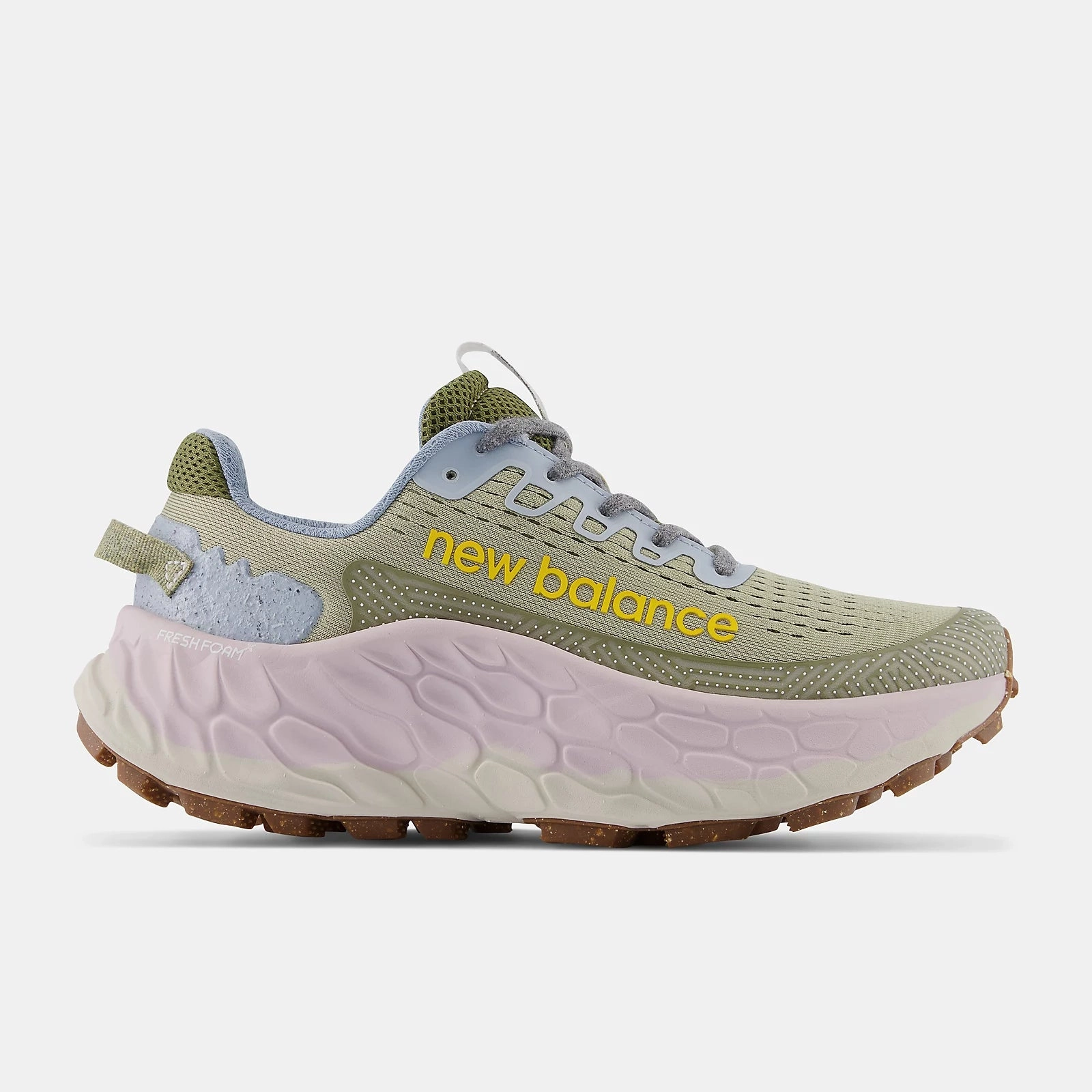 Harbor Mood Beach Vibe Fresh Foam X More Trail v3 - Fatigue Green with Fatigue Green