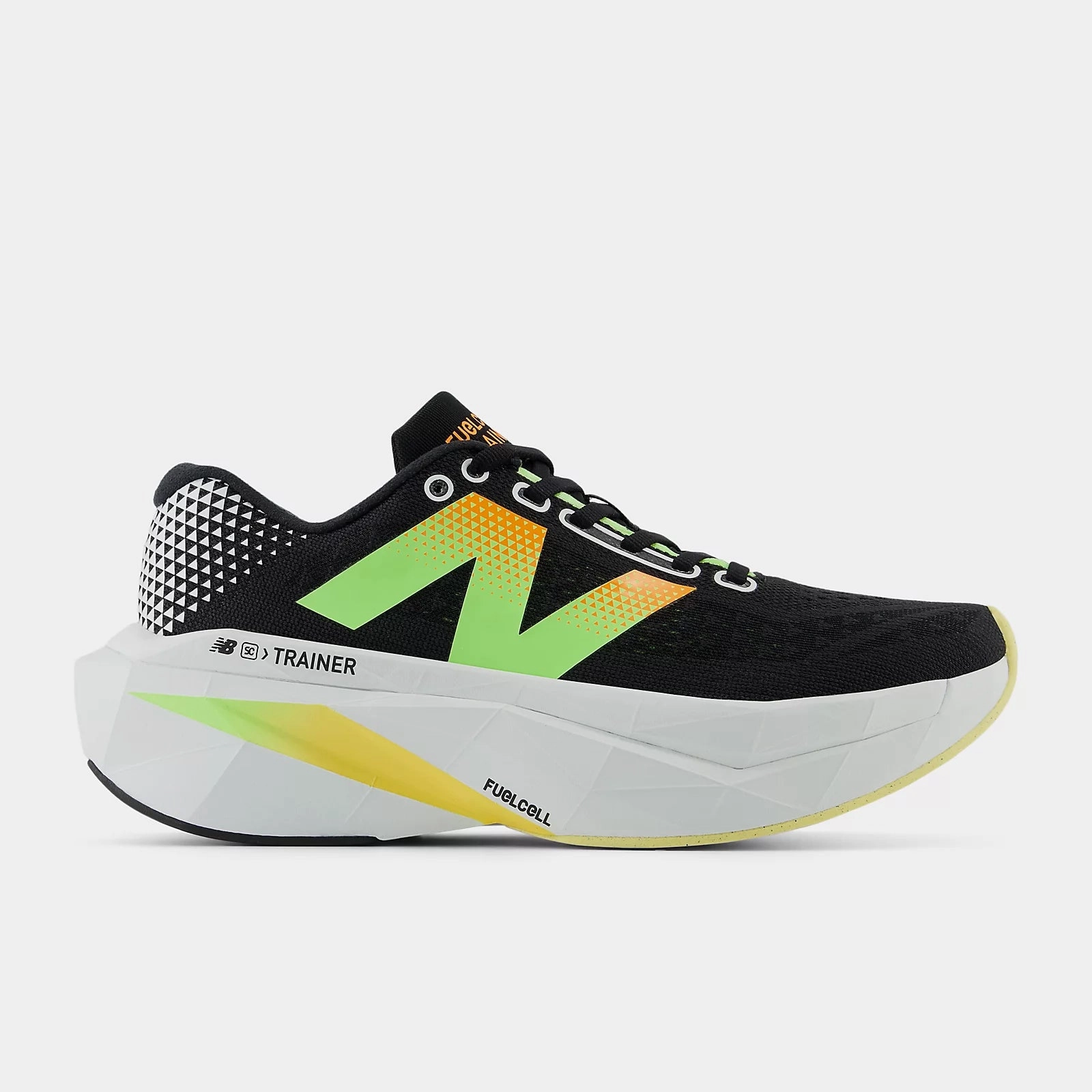 FuelCell SuperComp Trainer v3 - Black with Phantom Lace Tie velcro