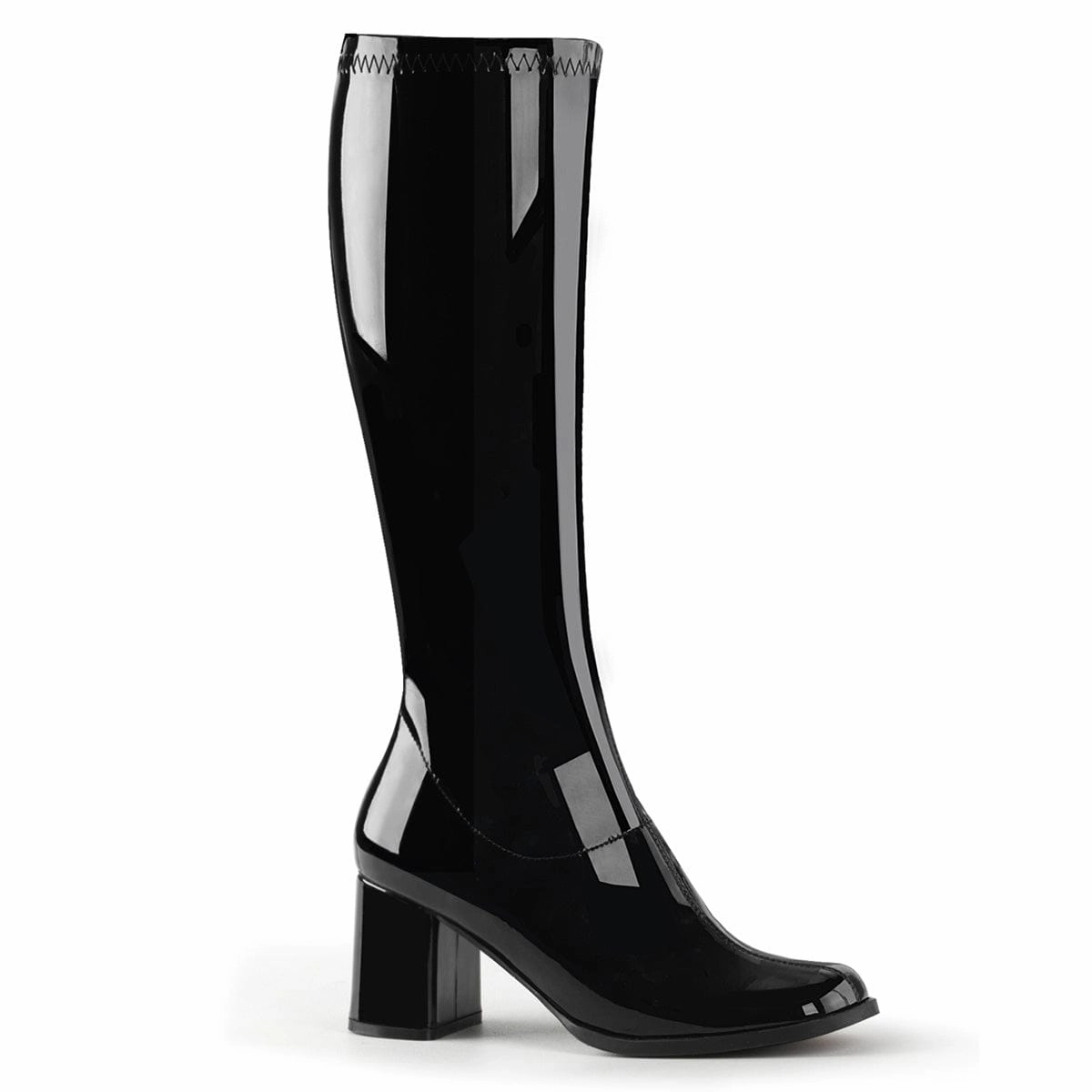 Cool Seasons Modern Comfort GOGO-300 Black Stretch Patent