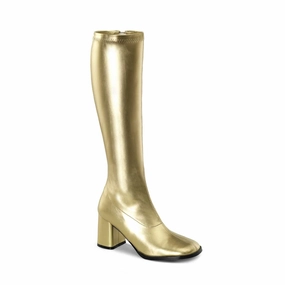 Block Walk waterproof GOGO-300 Gold Stretch Pu