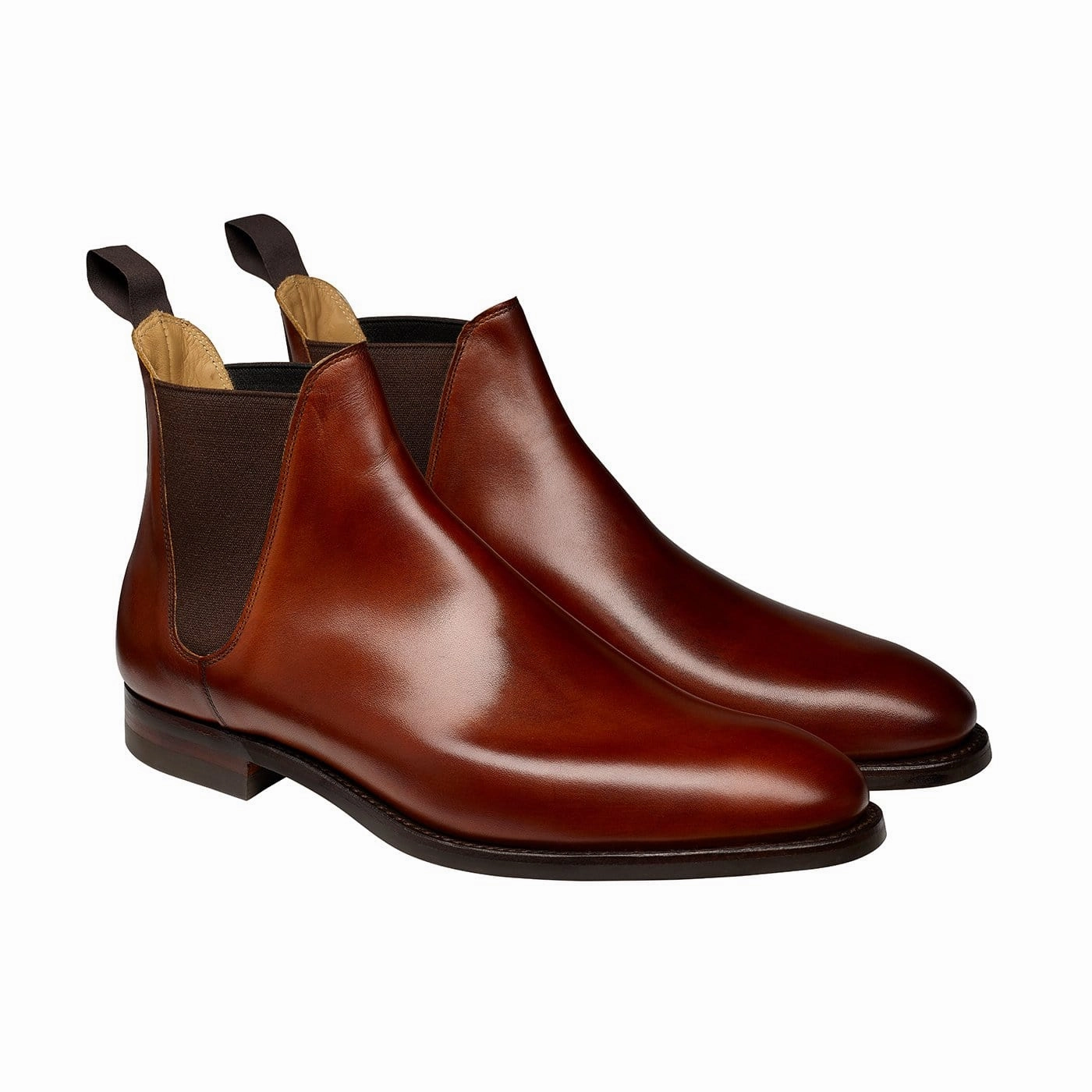 Holiday Feel Long Walks Chelsea 8 Chestnut Burnished Calf