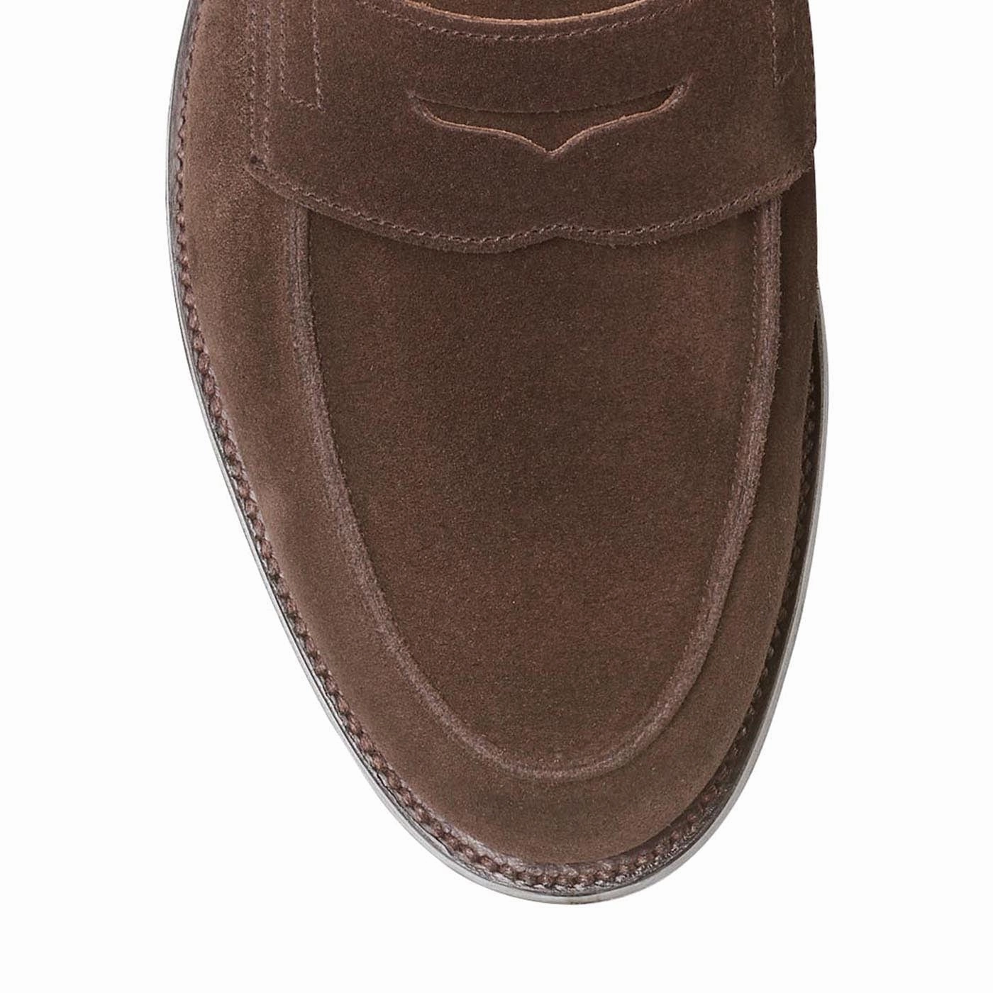 Classic Line Shine Lock Grantham 2 Dark Oak Suede