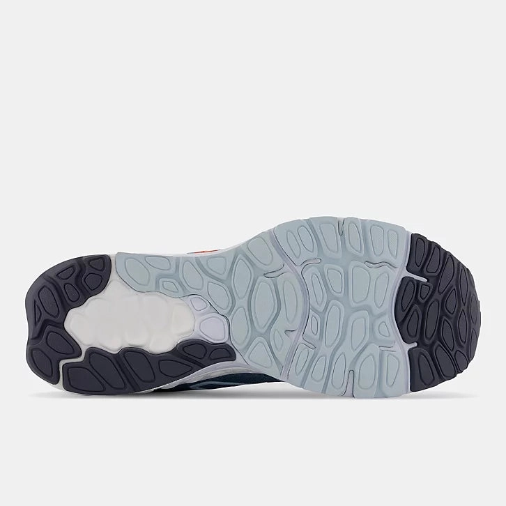 Sea Breeze Fresh Foam X 880v12 - Spring Tide with Vibrant Orange