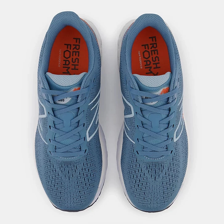 Fresh Foam X 880v12 - Spring Tide with Vibrant Orange Casual