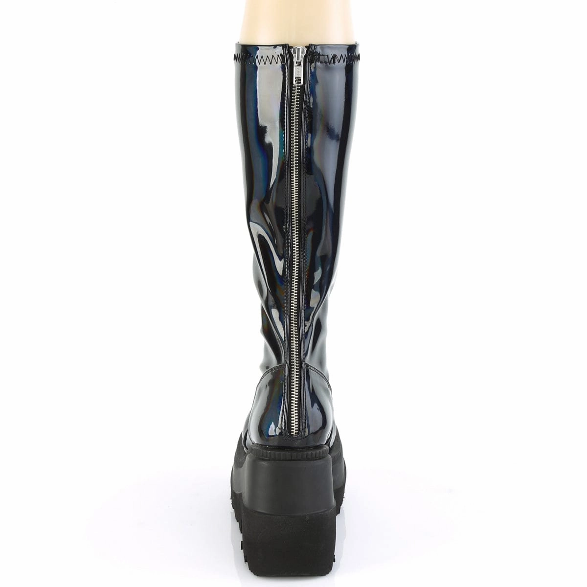Long Walk Toe Guard SHAKER-65 Stretch Black Patent Hologram