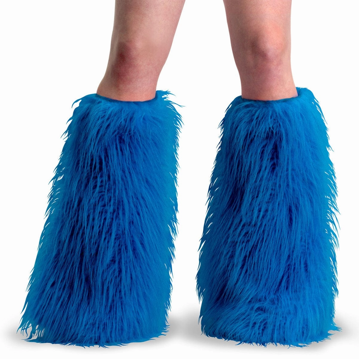 YETI-08 Blue Faux Fur Storm Guard Sun Glow