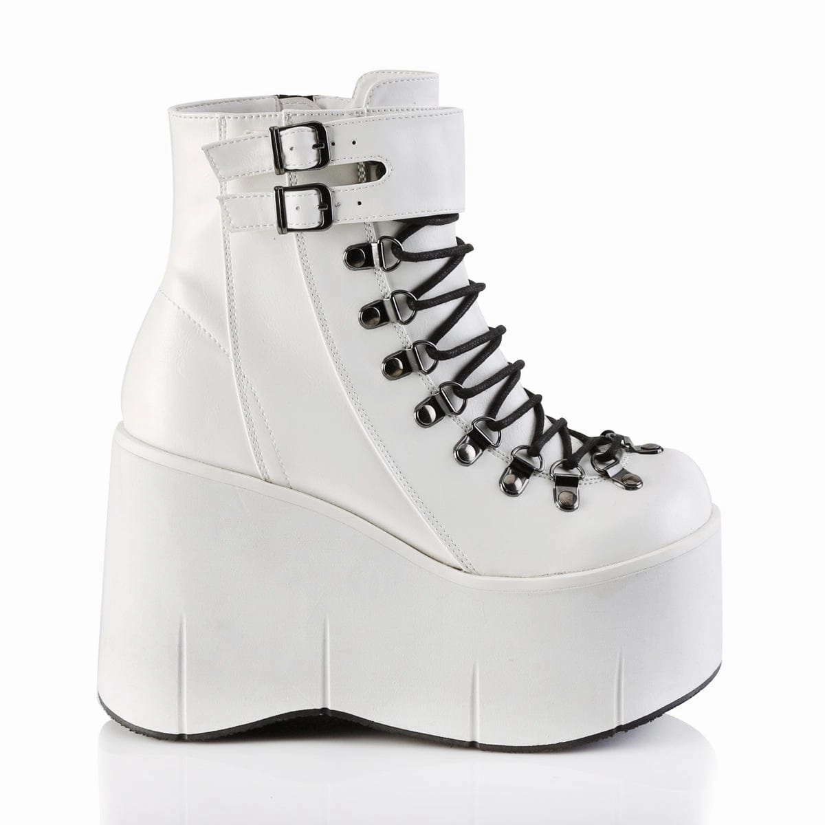 KERA-21 White Vegan Leather Viral Pop Free Pace