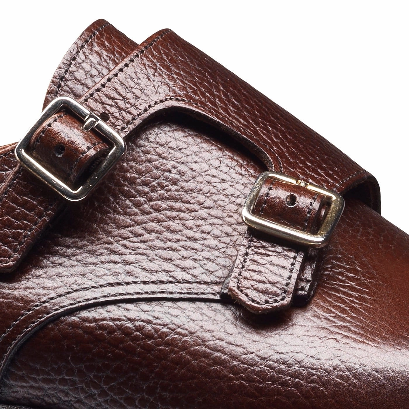 Biker Machine washable Harrogate Dark Brown Country Calf Grain