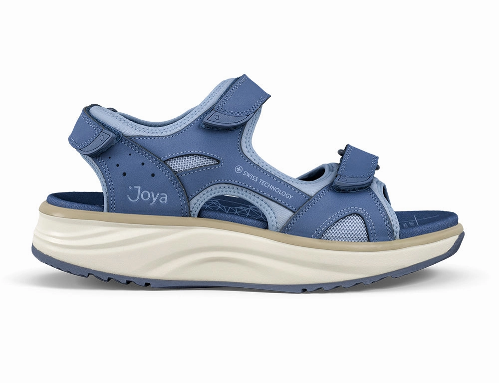 Womens Active Adjustable Komodo Blue Hiking Sandals Leg Slim