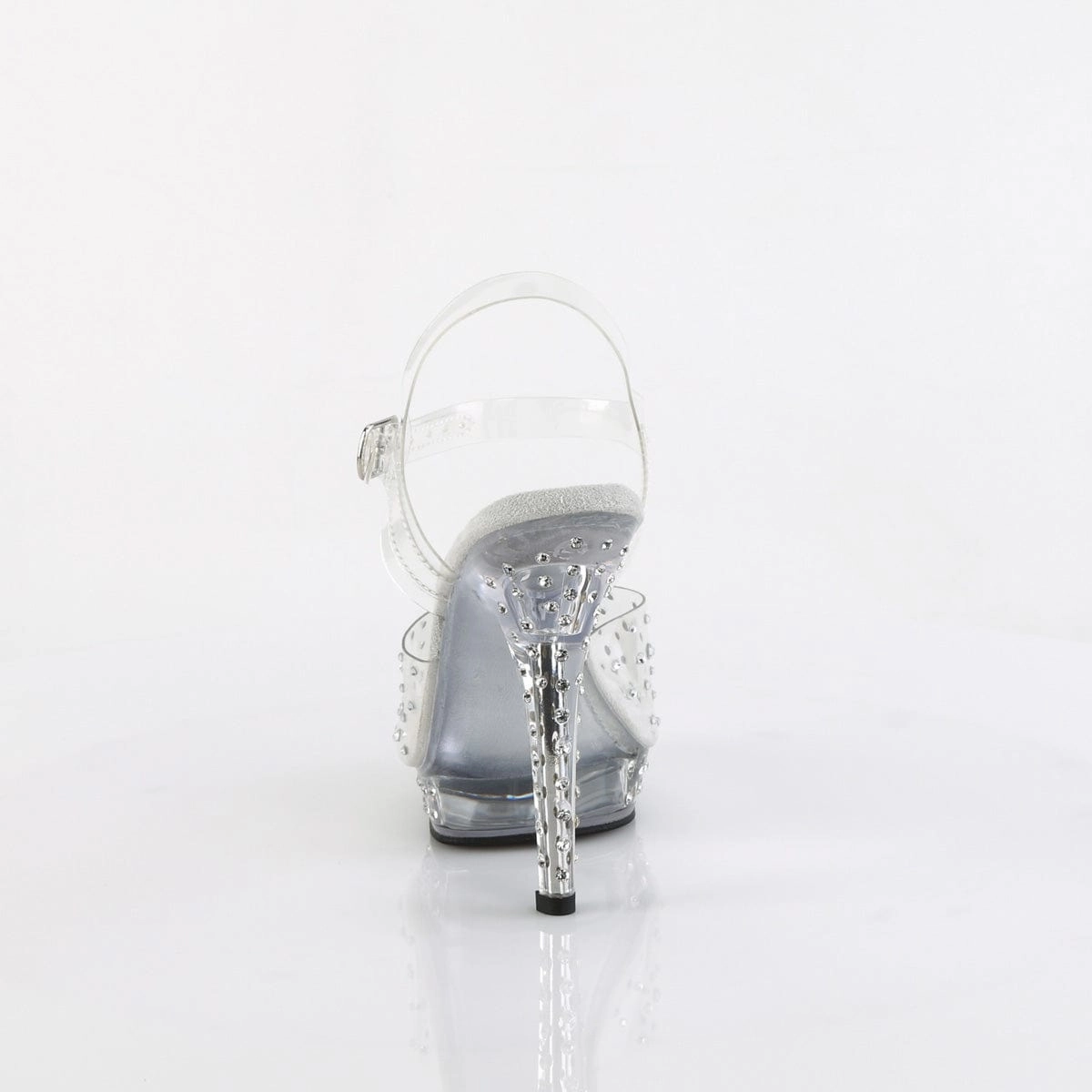 Durable Construction Mid Top LIP-108RS Clear/Clear