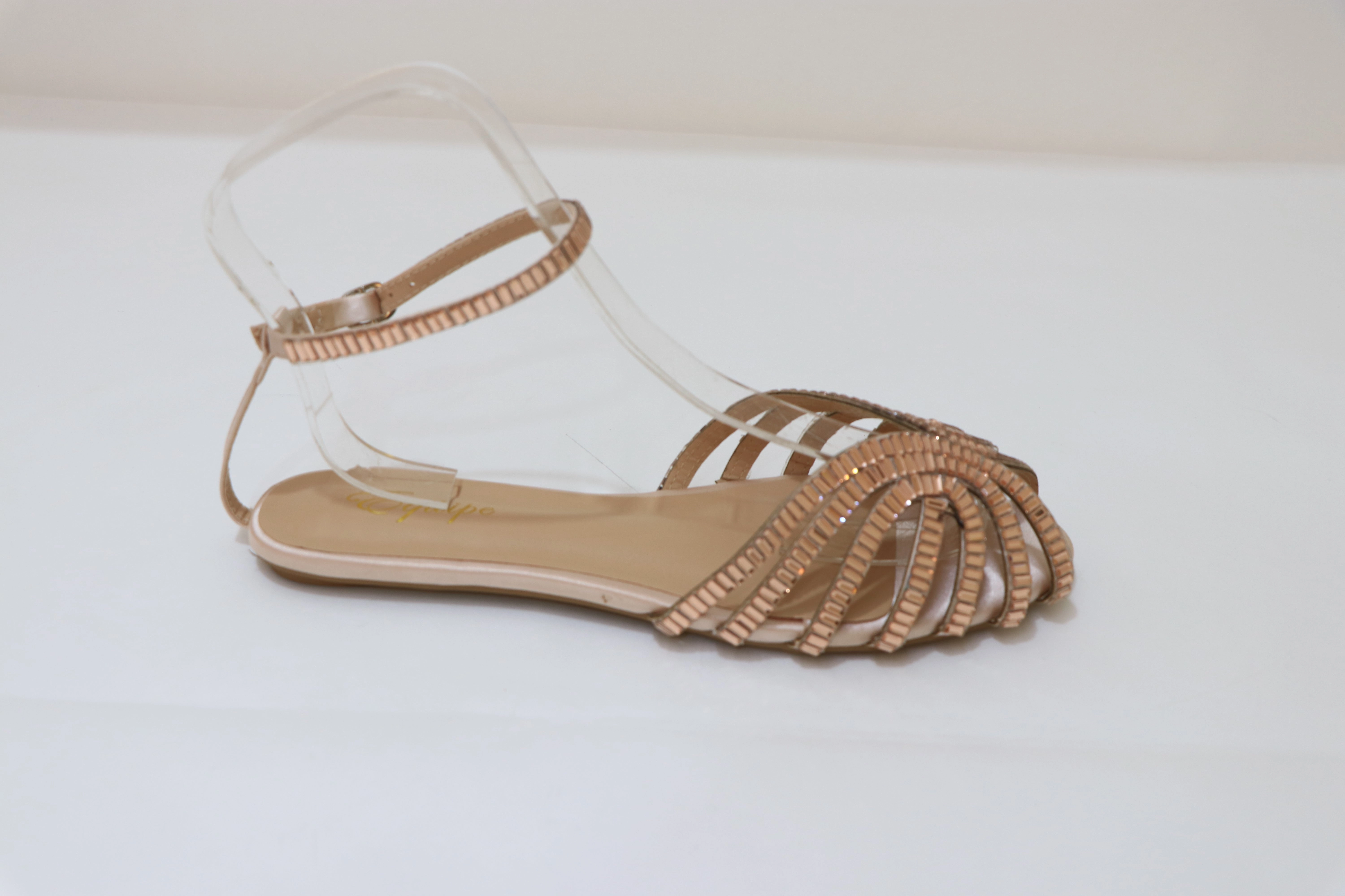 Stone Gray Celebrity Vibe EQUIPE OPEN BALLERINE