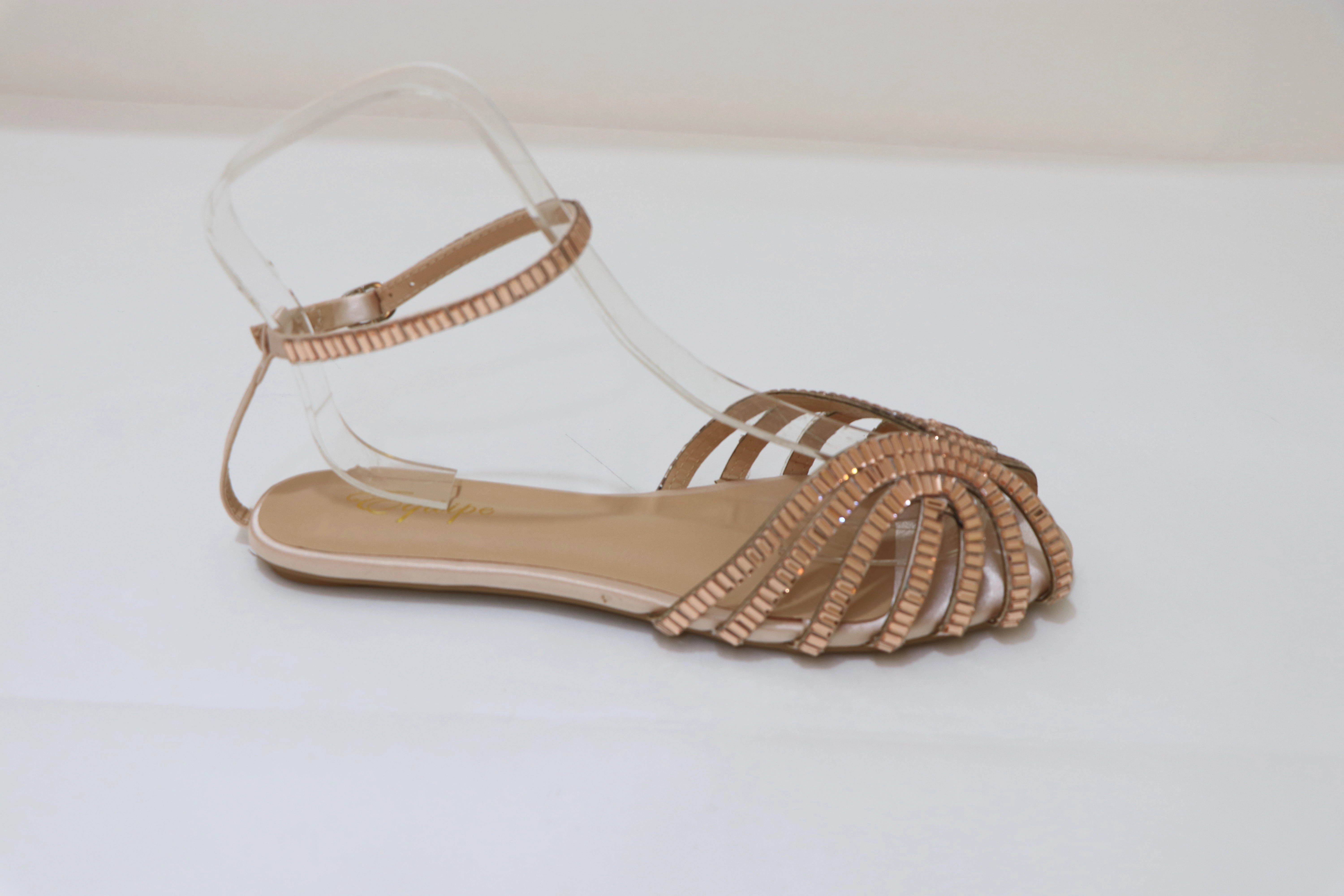 Stone Gray Celebrity Vibe EQUIPE OPEN BALLERINE