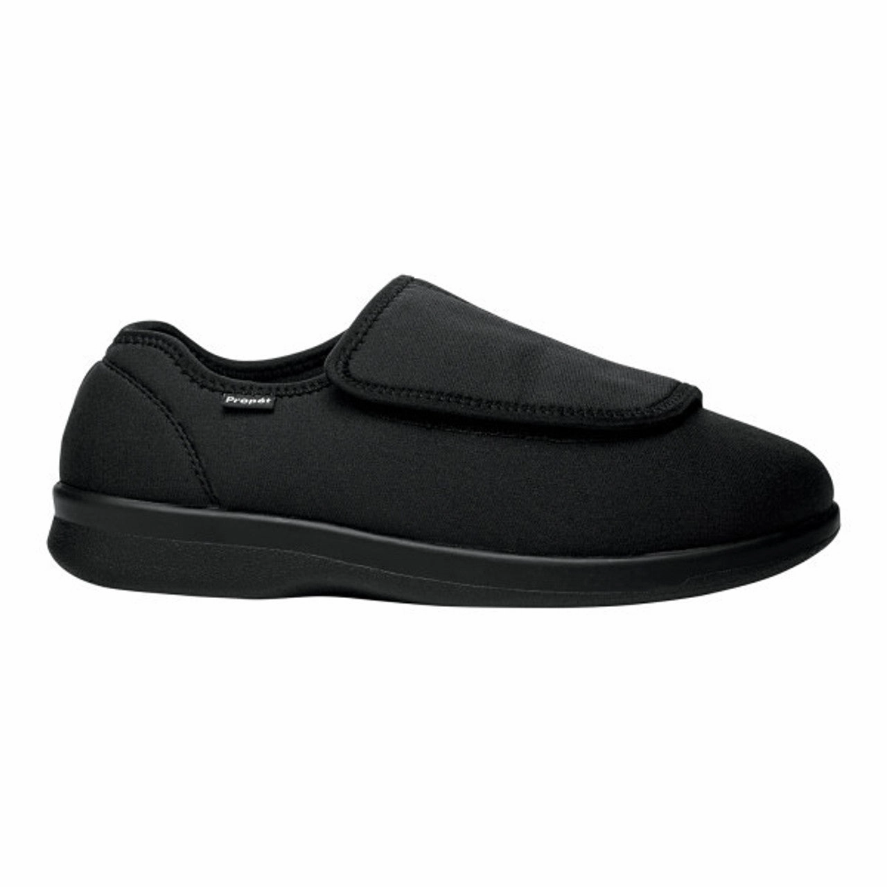 Effortless Step Shoes Travel Slip-On Men's Cush??n Foot - Black