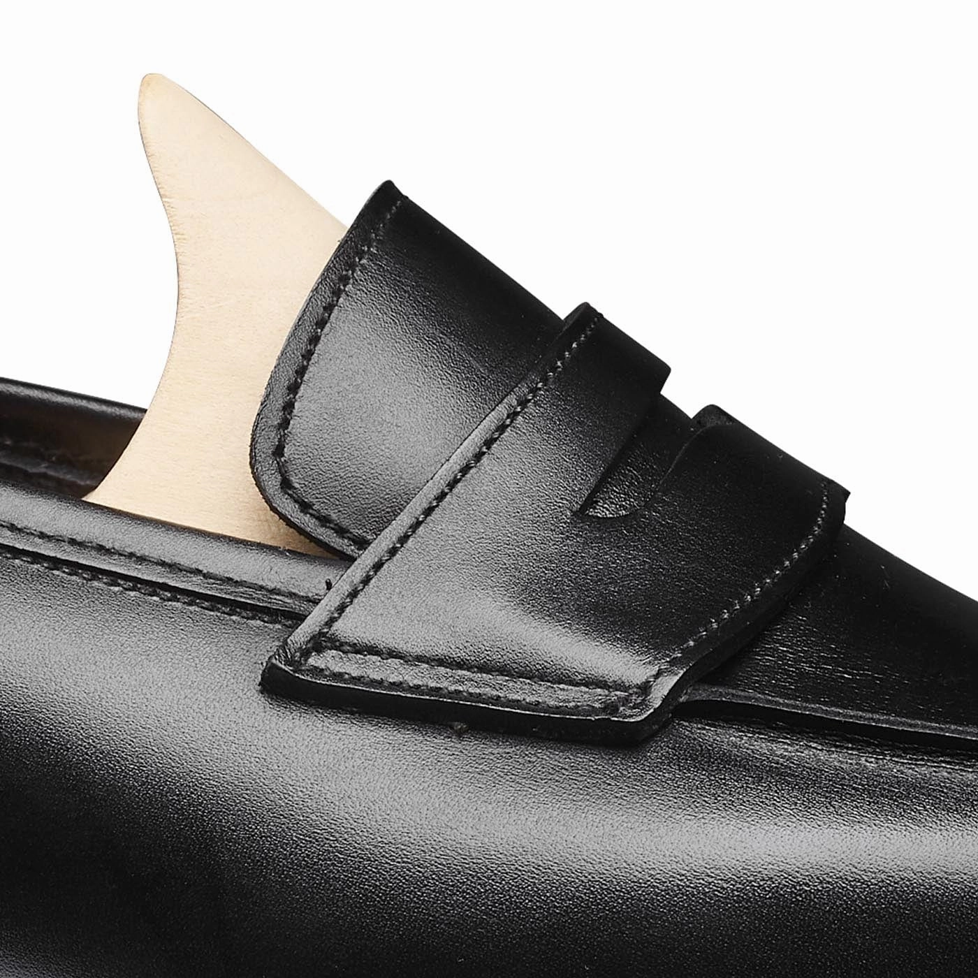 Mid Cut Elise Black Calf