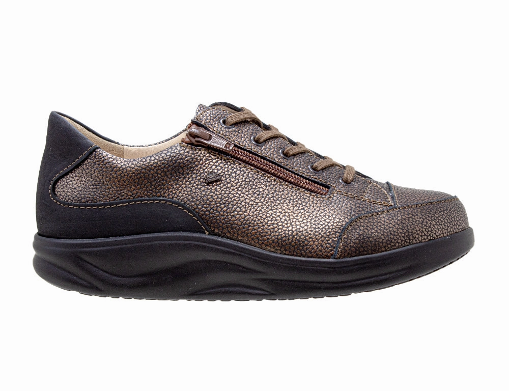 Womens Finnamic Hachioji Copper Schwarz Shoes Hill Tough