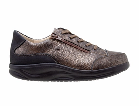 Womens Finnamic Hachioji Copper Schwarz Shoes Hill Tough