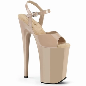Queen Touch Family Fit INFINITY-909 Nude Patent/Nude