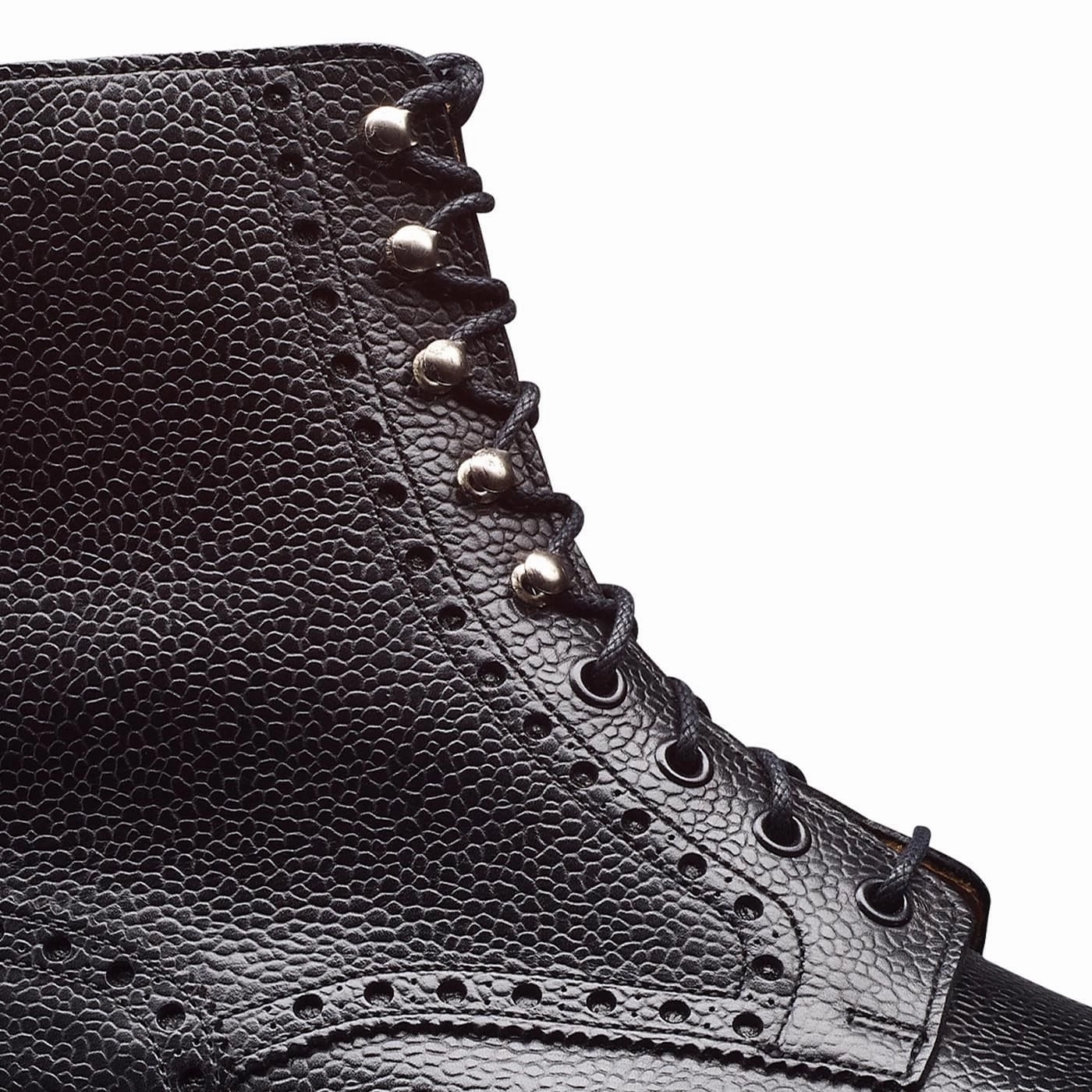 Easy Walk Waterproof Design Islay Black Scotch Grain