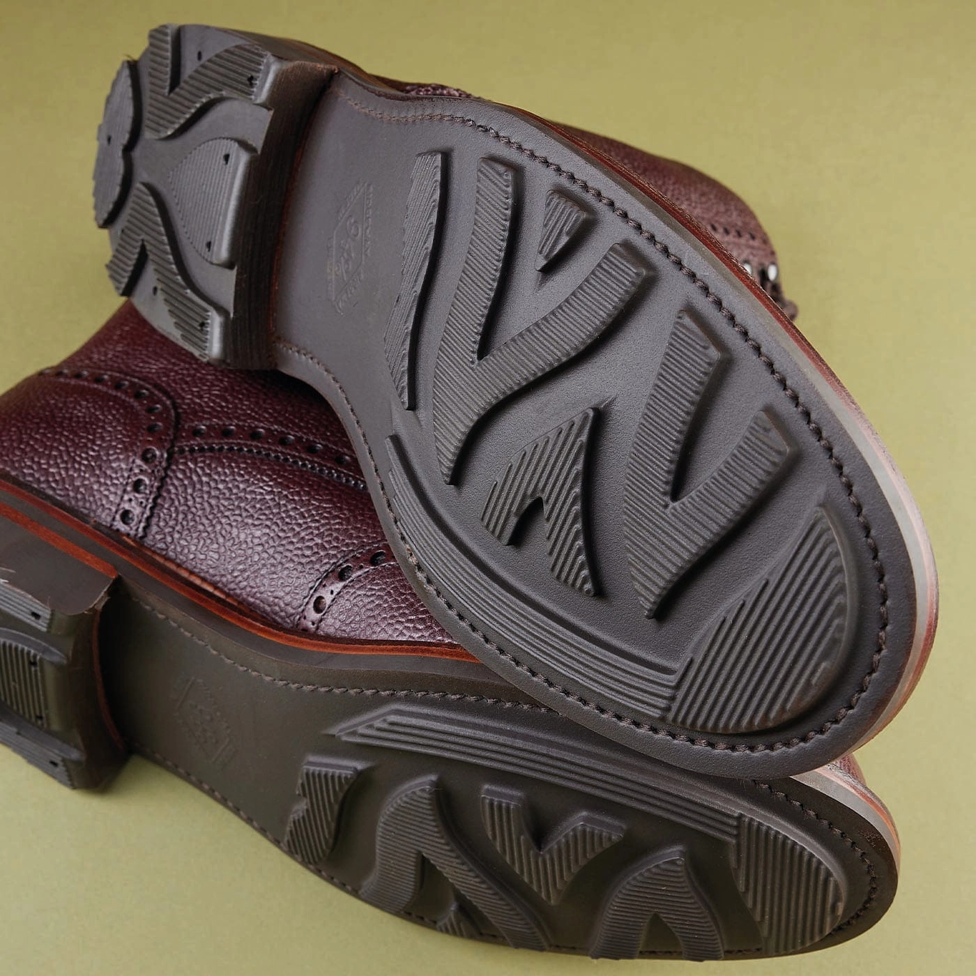 Comfort Toe Box Islay Oxblood Zug Grain