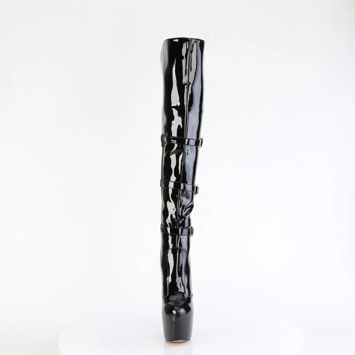 JUBILANT-3018 Black Stretch Patent Minimal Color