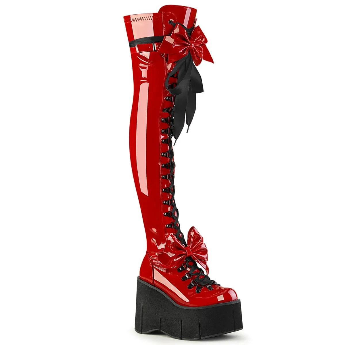 KERA-303 Red Patent Orthopedic Design Moisture   Wicking