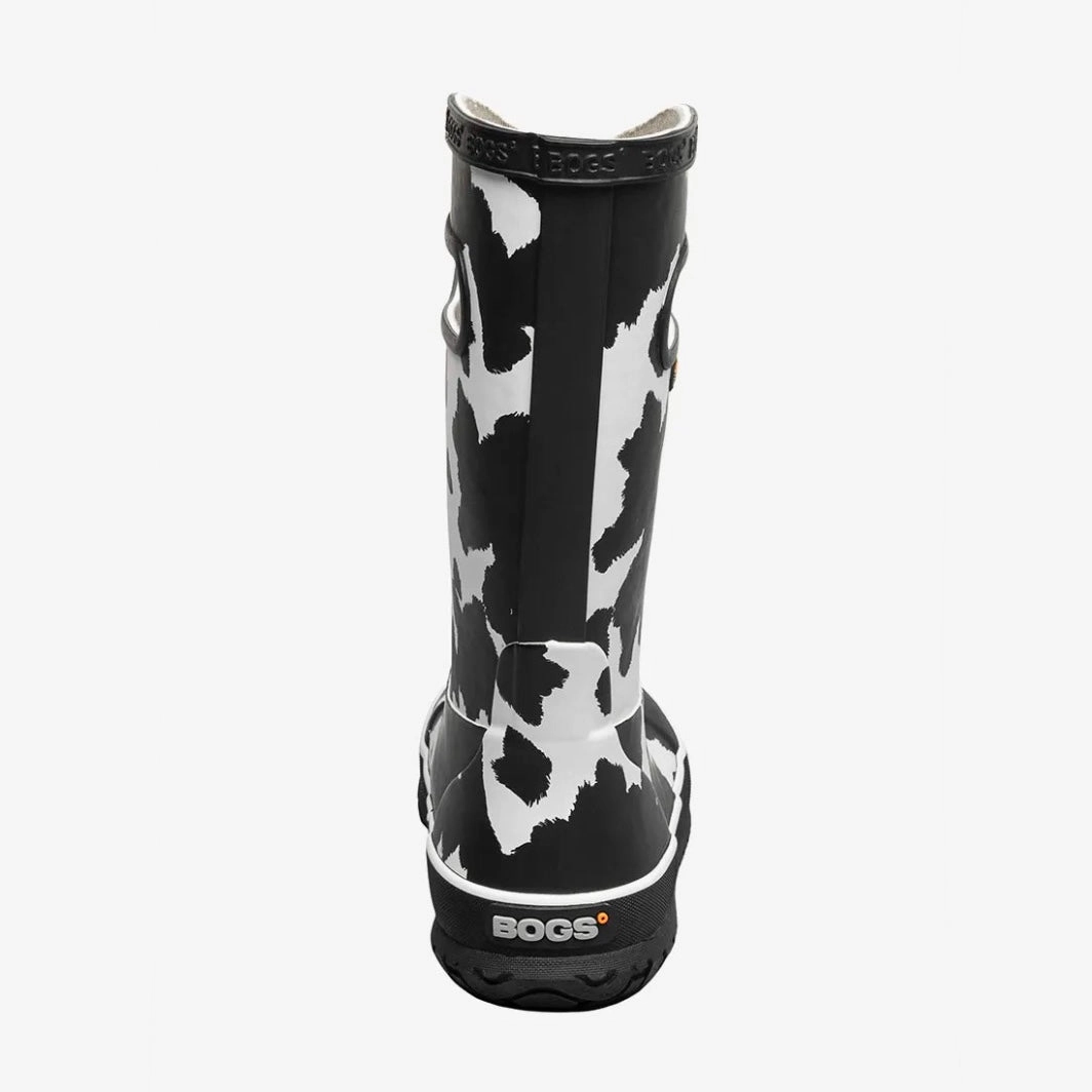 Rainboot Cow - Black and White Comfort Stretch Thermal Lining