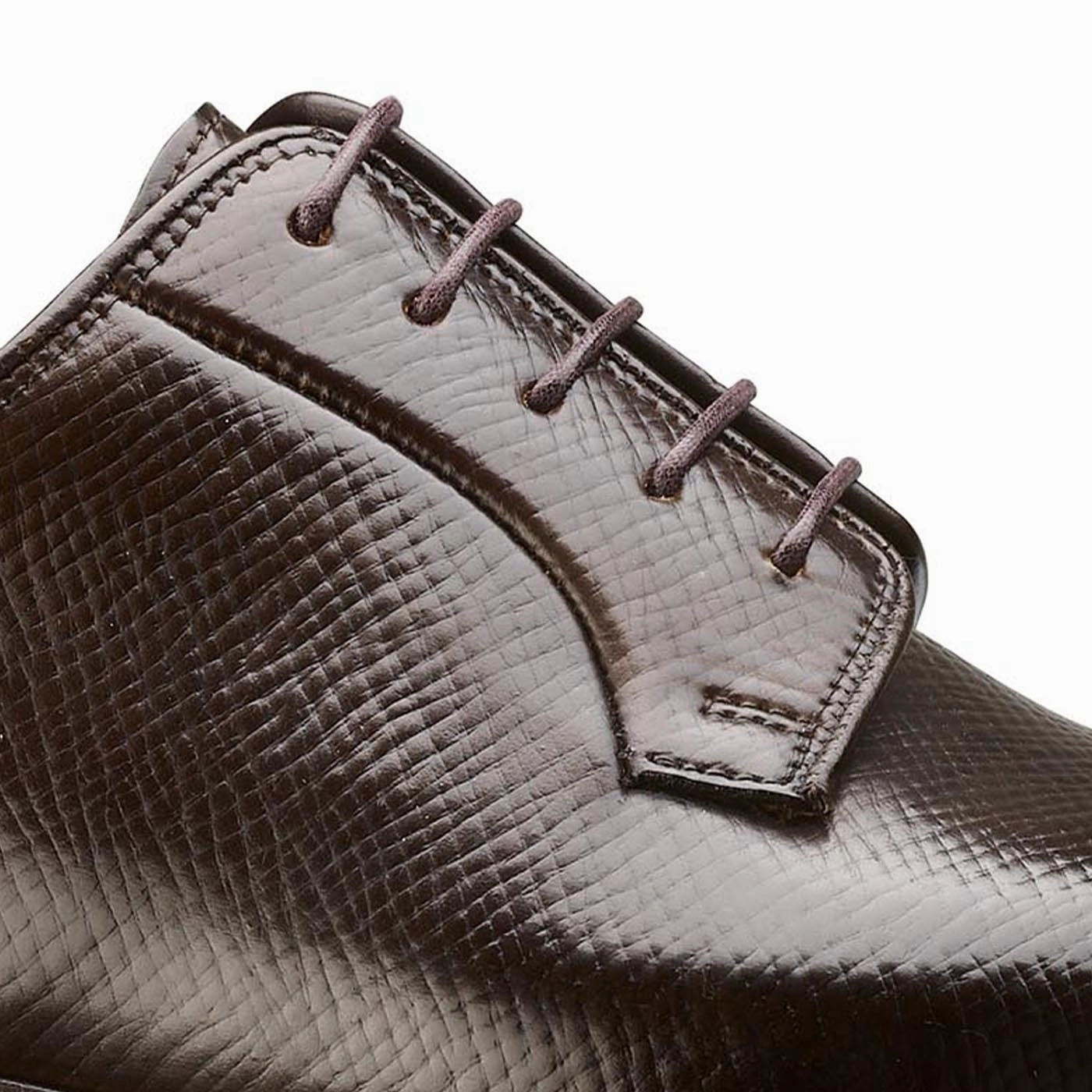 Lanark 5 Dark Brown Hatch Grain Cordovan All-Day Fit