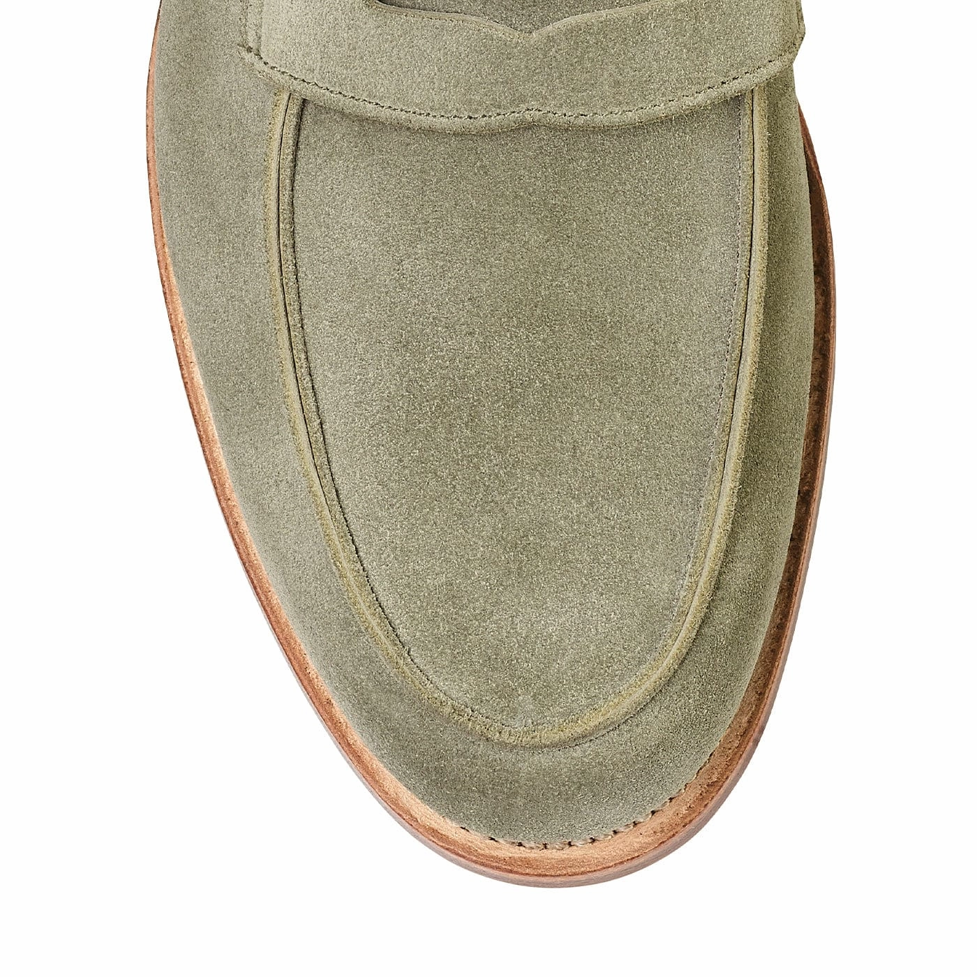 Lilou Pistachio Calf Suede Comfortable Design