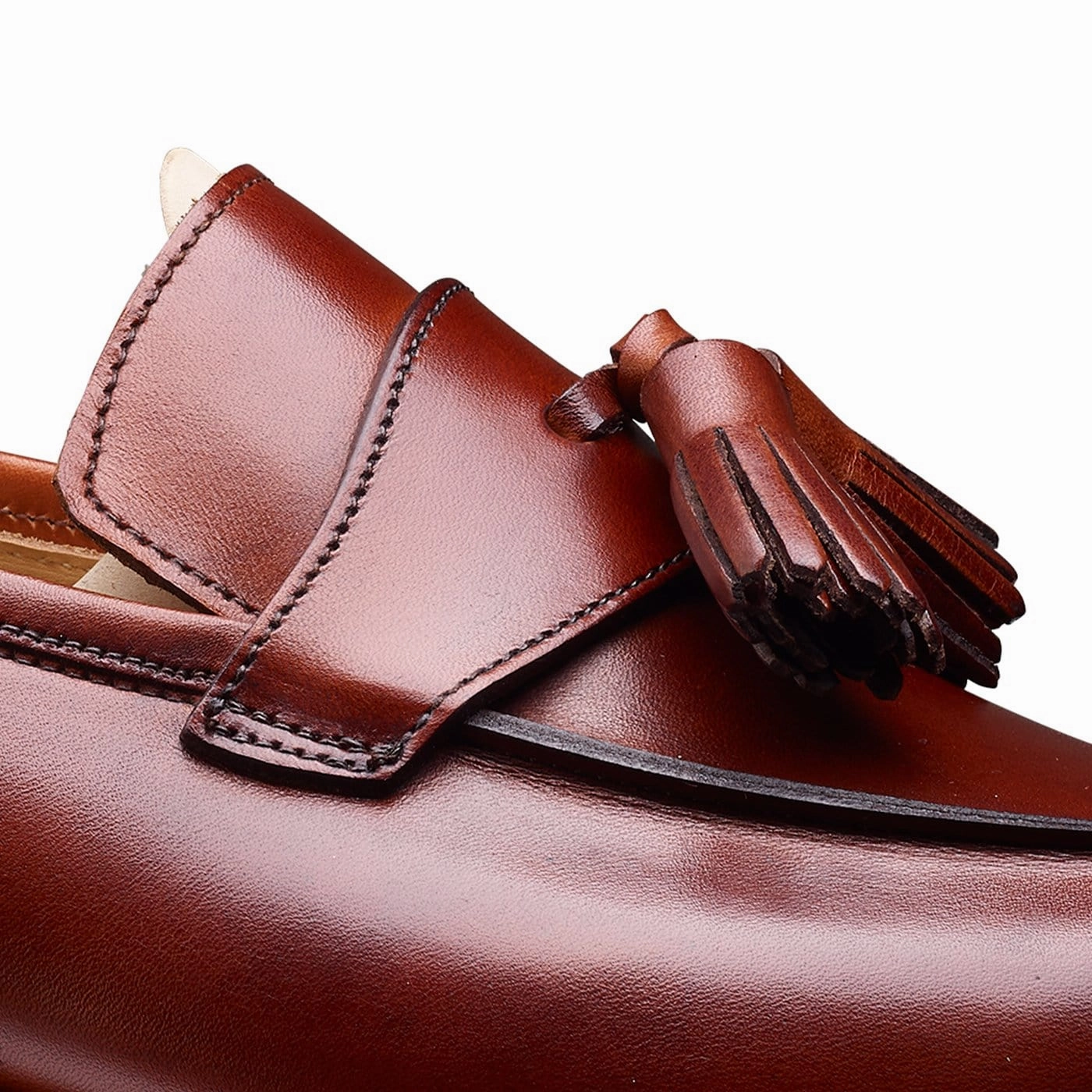 Durable Sole Embossed Patterns Sophie 2 Chestnut Burnished Calf