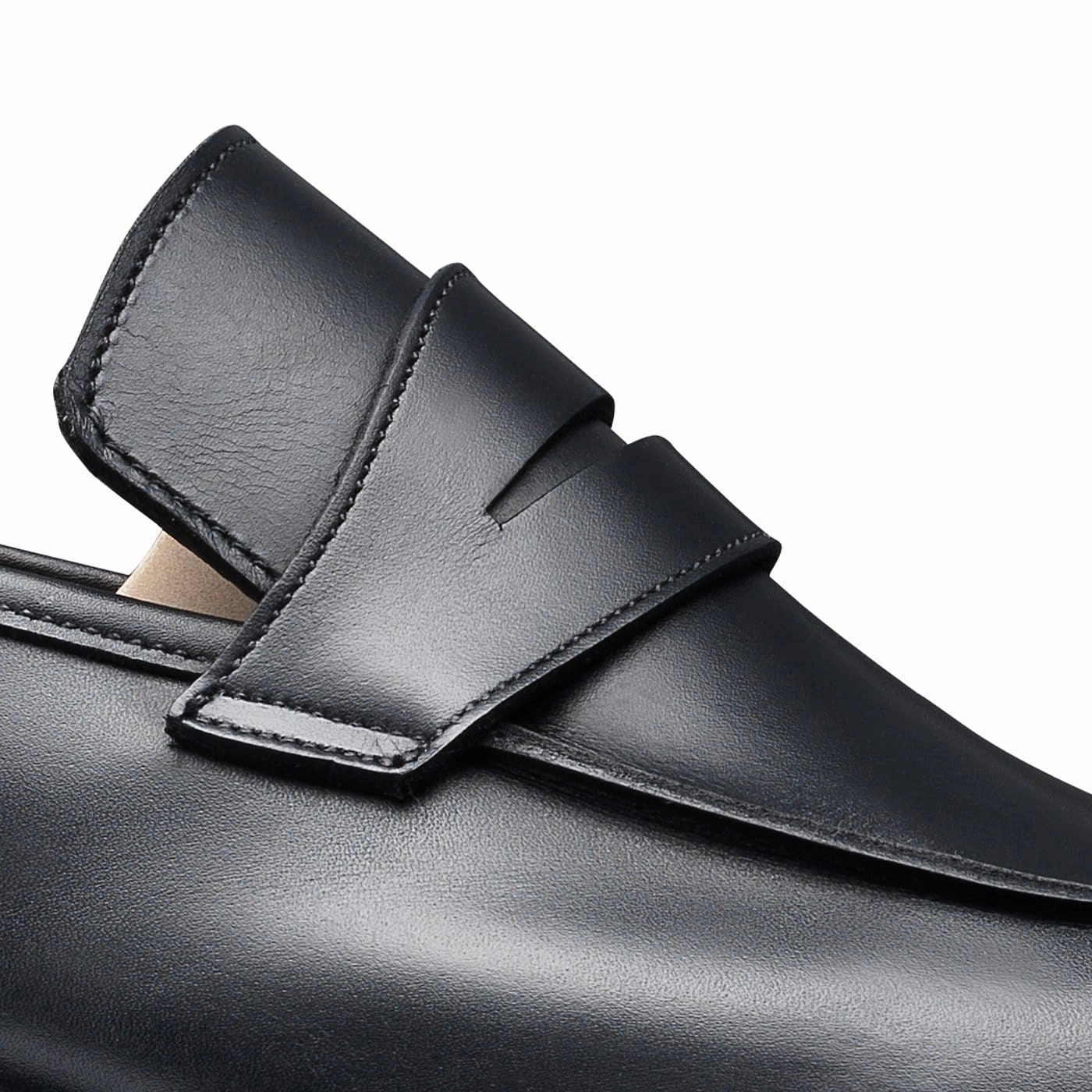 Soft Lining Perforated Details Lucy Black Calf