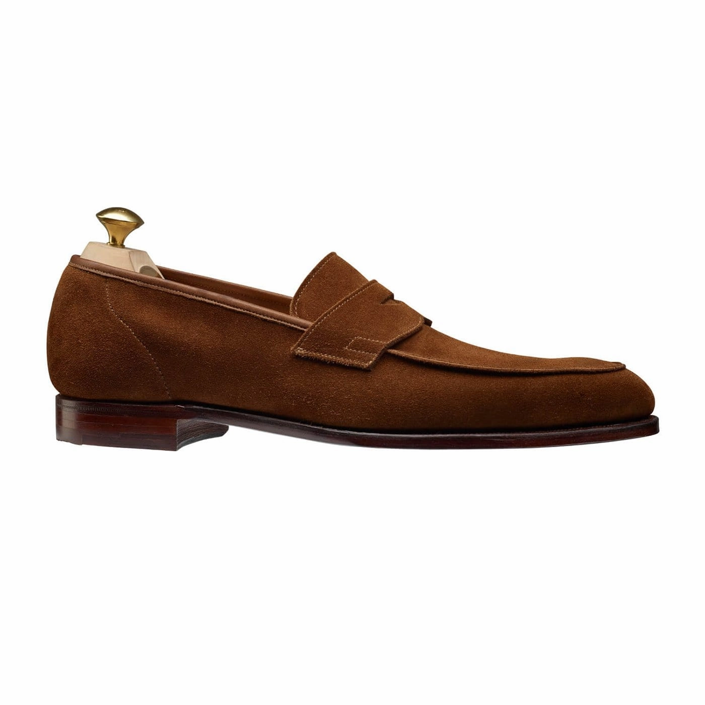 Style Crisp Cadogan Tobacco Calf Suede