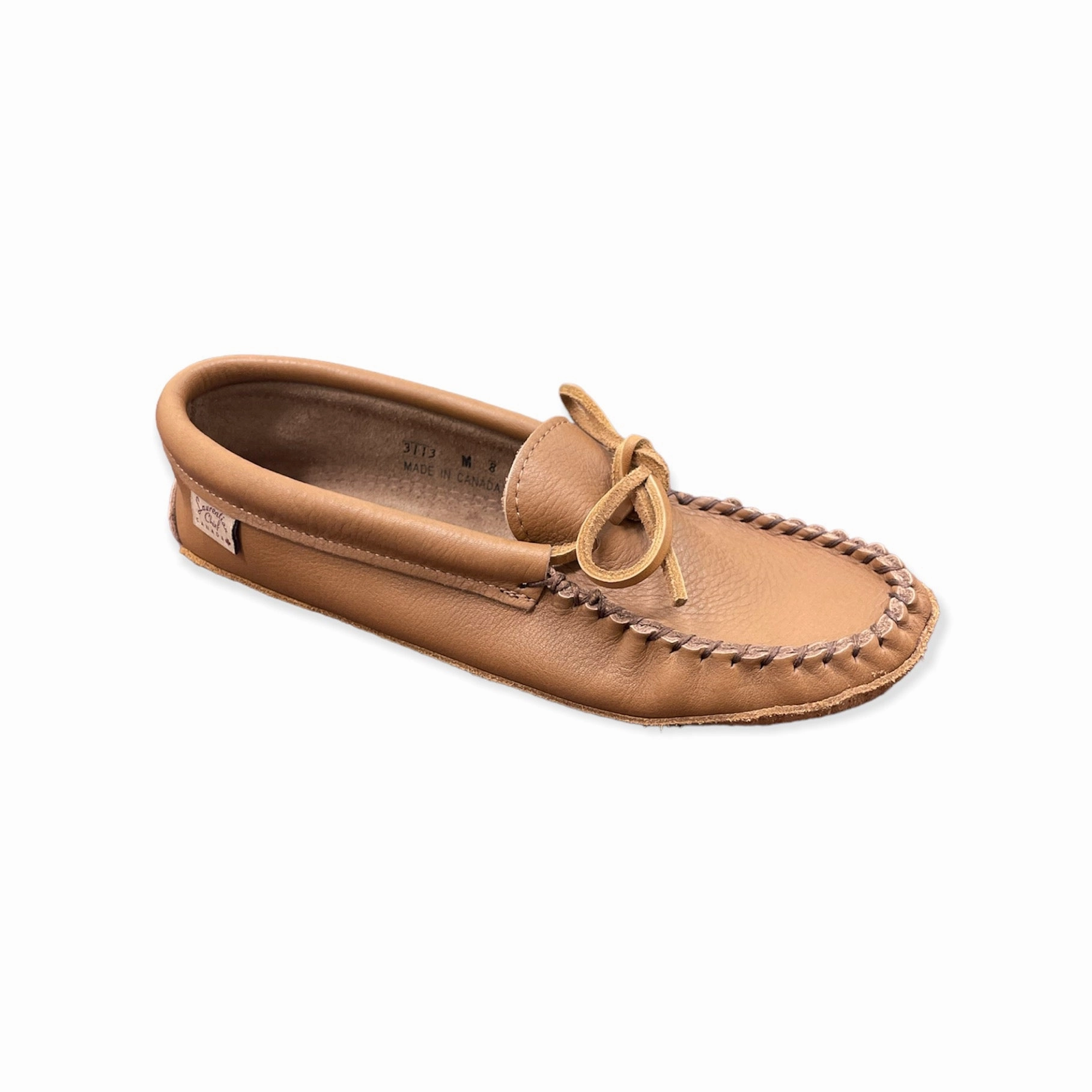 Maple Moosehide Moccasin Flexible Sole