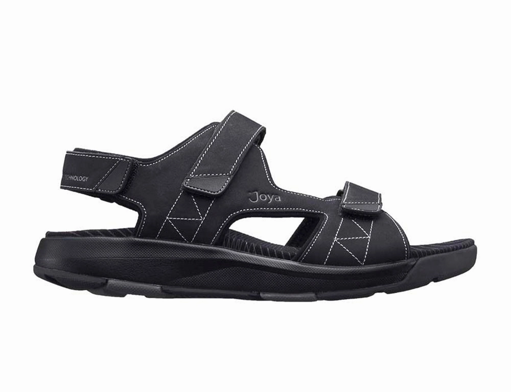Smart Fit Mens Active Adjustable Alexander Black Sandals