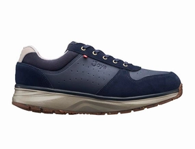 Mens Active Dynamo Classic Dark Blue II Trainers Joy Step Game Edge